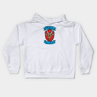 Trail Goat - Goat Rage - Emblem - Colour Kids Hoodie